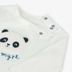 Mayoral Boys Green & Blue Cotton Panda Tracksuit Set