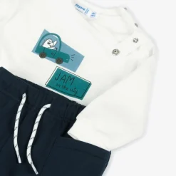 Mayoral Boys Green & Blue Trouser Set Discount