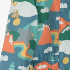 Frugi Boys Green Alpine Snowsuit Hot