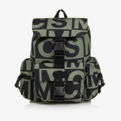 Stella McCartney Kids Boys Green & Black Backpack (32cm) Sale