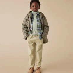 Il Gufo Boys Green Check Cotton Shirt Discount