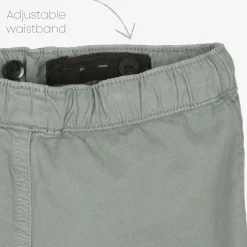 iDO Baby Boys Green Cotton Cargo Trousers Discount