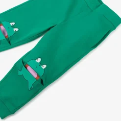Stella McCartney Kids Boys Green Cotton Frog Tracksuit Sale