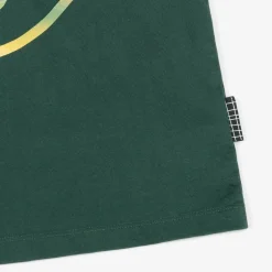 Molo Boys Green Cotton Happy Face T-Shirt Discount