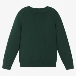 Mayoral Boys Green Cotton Knit Sweater New