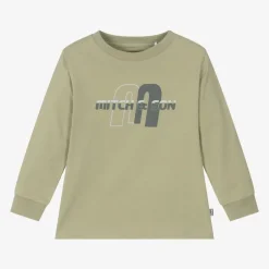 Mitch amp; Son Boys Green Cotton Top Discount