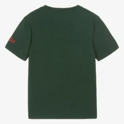 MC2 Saint Barth Boys Green Dear Santa Peanuts© T-Shirt Sale