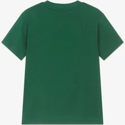 HUGO Boys Green Organic Cotton T-Shirt Clearance