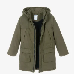 Mayoral Boys Green Parka Coat