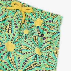 Vilebrequin Boys Green Sun Print Swim Shorts Best