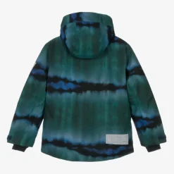 Molo Boys Green Tie-Dye Ski Jacket Hot