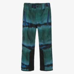 Molo Boys Green Tie-Dye Ski Trousers TieDyeMagic Online