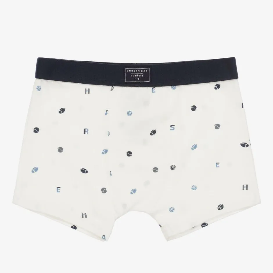 Mayoral Boys Grey & Blue Boxer Shorts (3 Pack) Outlet