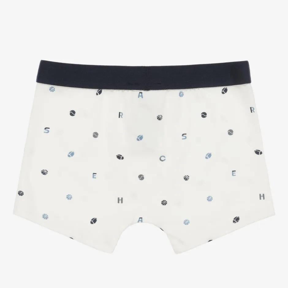 Mayoral Boys Grey & Blue Boxer Shorts (3 Pack) Outlet