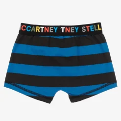 Stella McCartney Kids Boys Grey & Blue Boxer Shorts (2 Pack) Discount