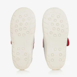 Playshoes Boys Grey & Red Car Slippers Discount