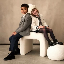 Tutto Piccolo Boys Grey Cotton Blazer Sale