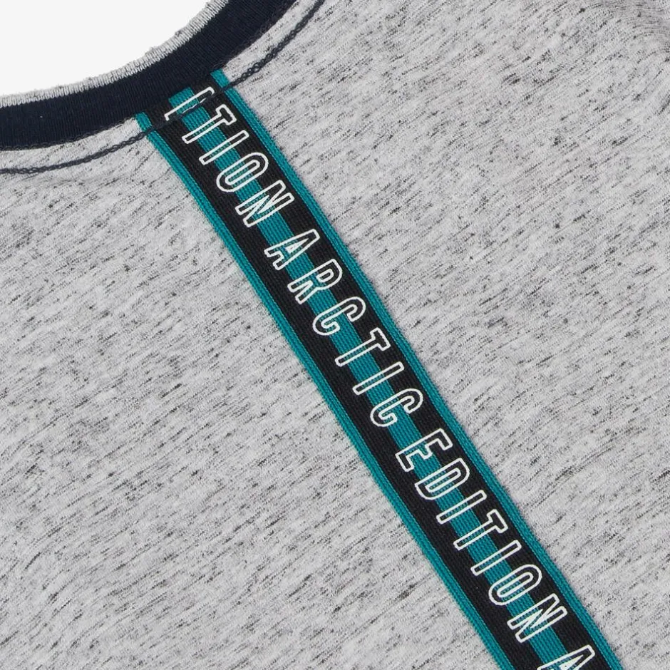 Boboli Boys Grey Cotton Moose Top New