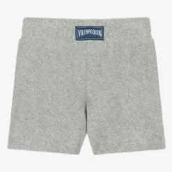 Vilebrequin Boys Grey Cotton Towelling Shorts Outlet