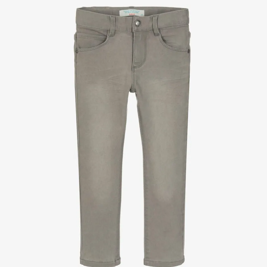 Boboli Boys Grey Denim Skinny Jeans Hot