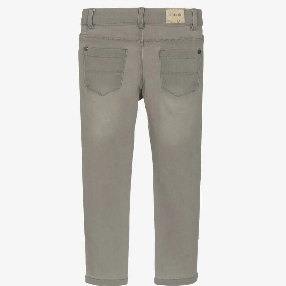 Boboli Boys Grey Denim Skinny Jeans Hot