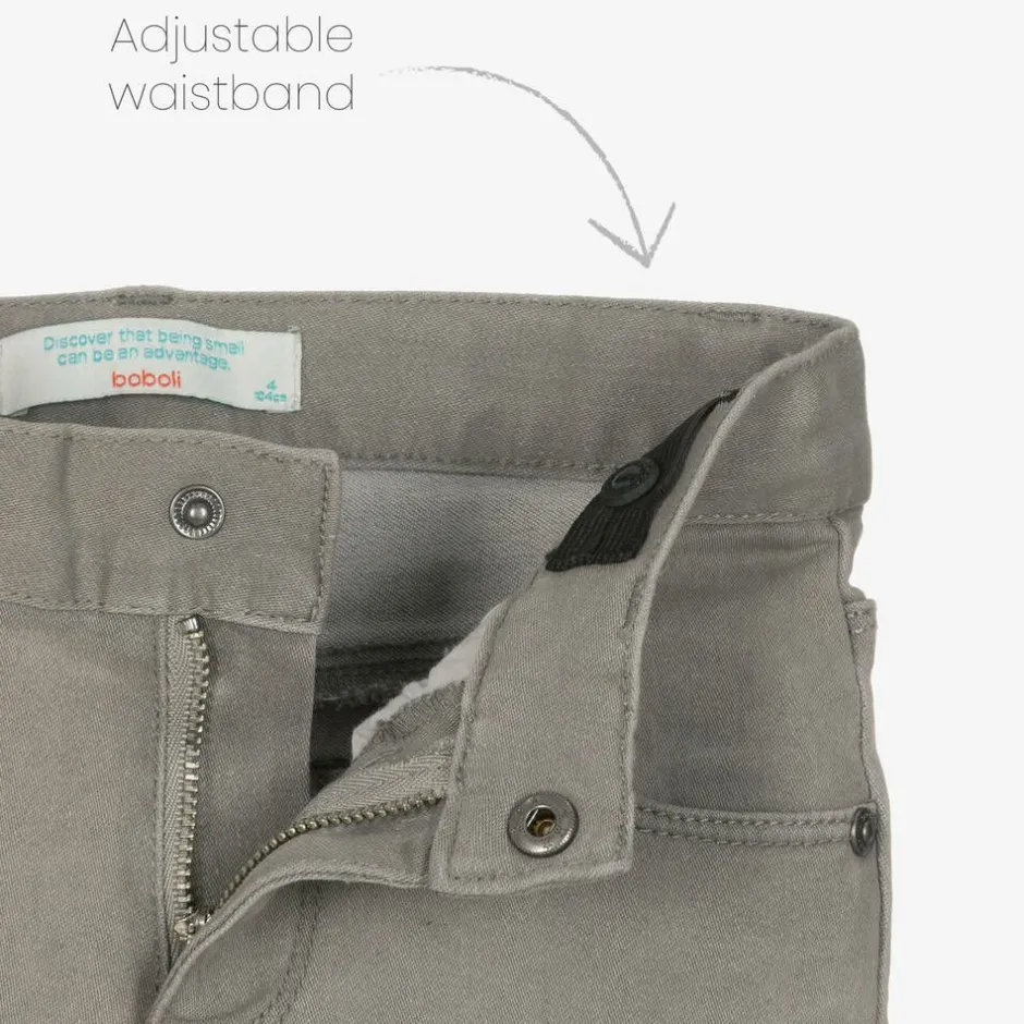 Boboli Boys Grey Denim Skinny Jeans Hot