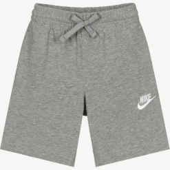 Nike Boys Grey Logo Shorts Clearance