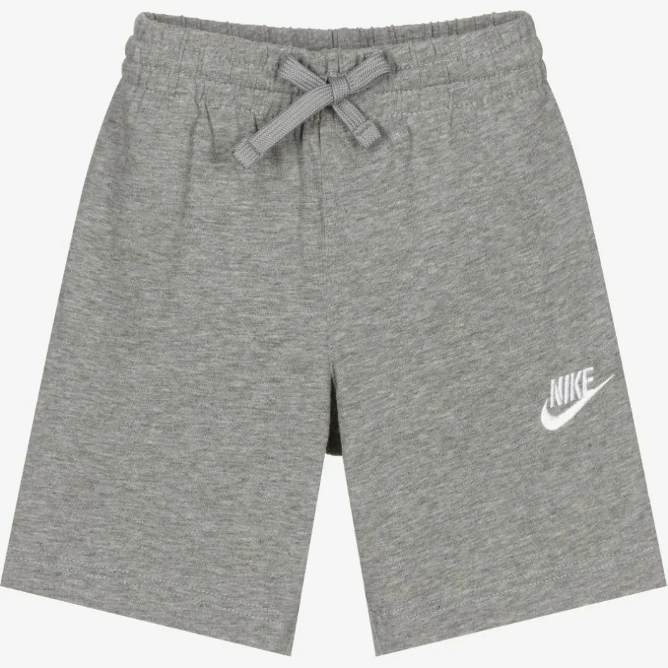 Nike Boys Grey Logo Shorts Clearance