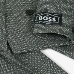 BOSS Boys Grey Monogram Logo Suit Best