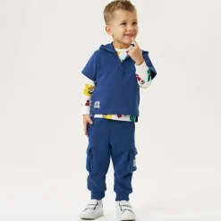 iDO Baby Boys Ivory Cotton Letters Top Best