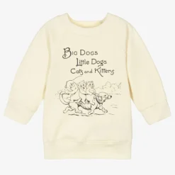 Gucci Boys Ivory Cotton Sweatshirt