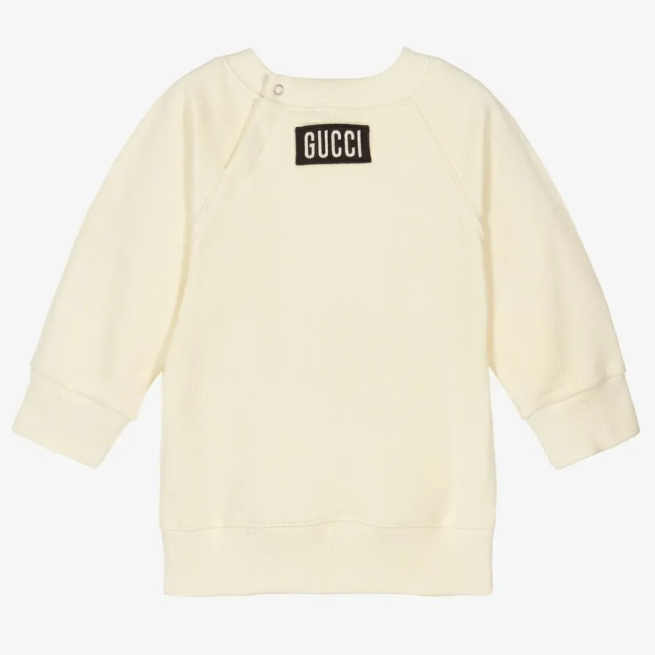 Gucci Boys Ivory Cotton Sweatshirt