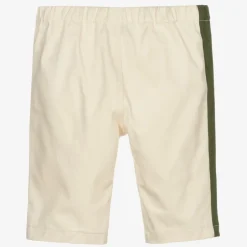Gucci Boys Ivory Gabardine Trousers Outlet