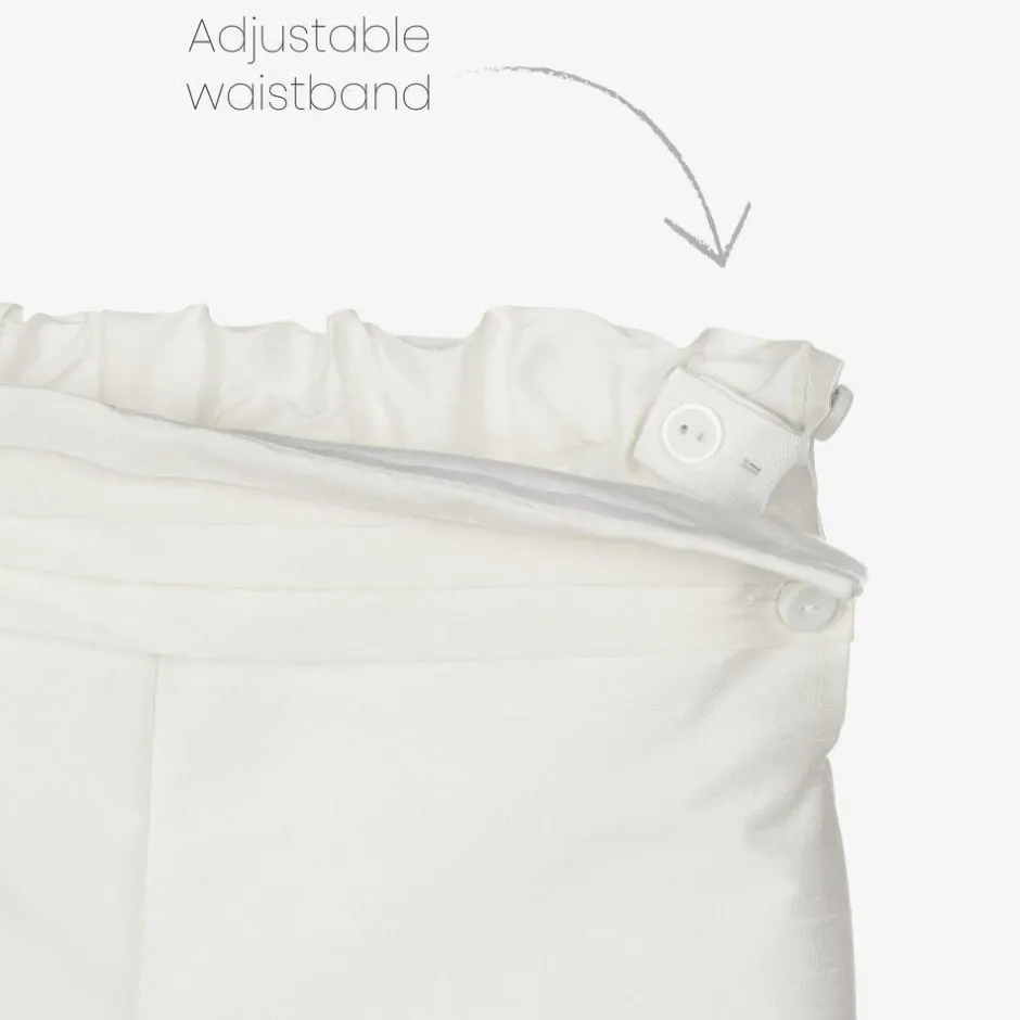 Beatrice amp; George Boys Ivory Knickerbocker Shorts Set Clearance