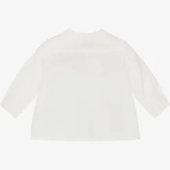Bonpoint Boys Ivory Linen Shirt