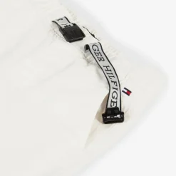 Tommy Hilfiger Boys Ivory Organic Cotton Shorts AncientWhite Online