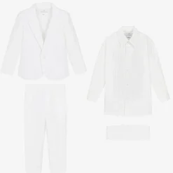 Beau KiD Boys Ivory Tuxedo Suit Hot