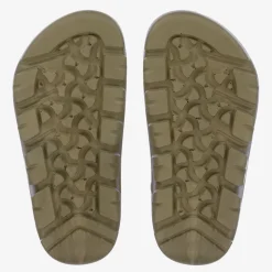 Birkenstock Boys Khaki Green & Blue Camouflage Sandals