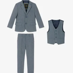 House of Cavani Boys Light Blue Wells Suit Clearance