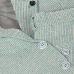 Beau KiD Boys Mint Blue Cotton Stripe Shorts Suit Clearance