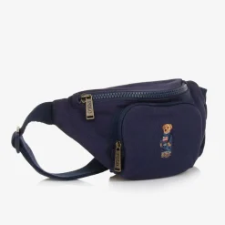 Ralph Lauren Boys Navy Blue Canvas Belt Bag (25cm) Clearance
