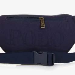 Ralph Lauren Boys Navy Blue Canvas Belt Bag (25cm) Clearance