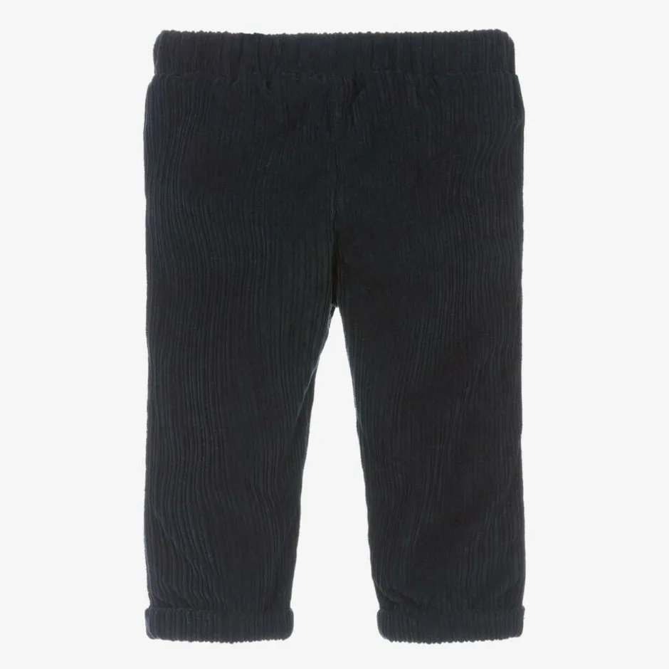 Everything Must Change Boys Navy Blue Corduroy Trousers Discount