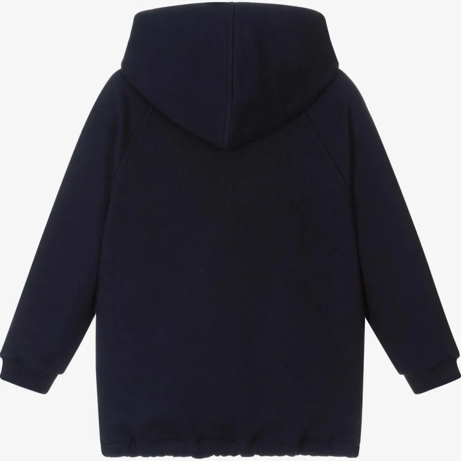 Gucci Boys Navy Blue Cotton Hoodie Best