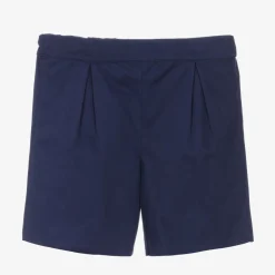 Beatrice amp; George Boys Navy Blue Cotton Shorts Online