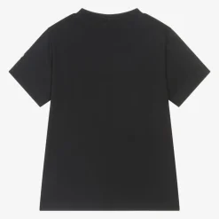 Moncler Enfant Boys Navy Blue Cotton T-Shirt Sale