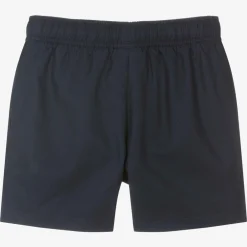 Lacoste Boys Navy Blue Crocodile Sports Shorts Clearance
