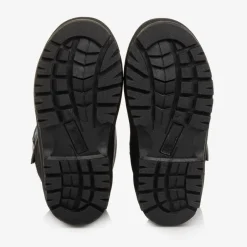 Molo Boys Navy Blue Dinosaur Snow Boots Hot