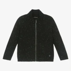 Mayoral Boys Navy Blue Knitted Zip-Up Top Best