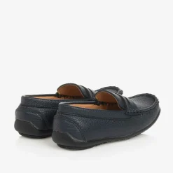 Sevva Boys Navy Blue Loafers Discount